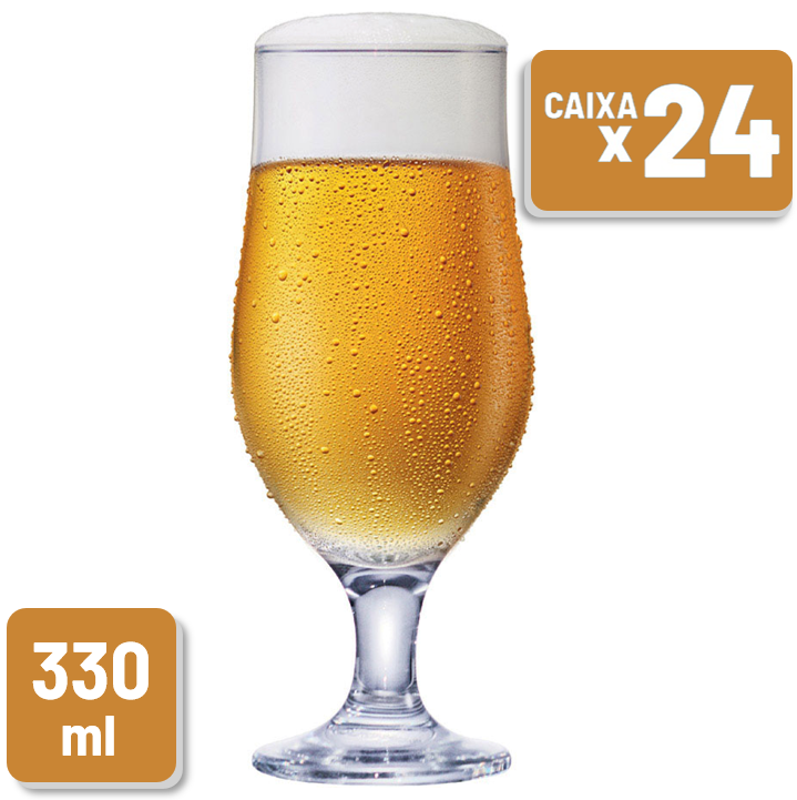 Taça Royal Beer Vidro 330ml Caixa c/ 24 un