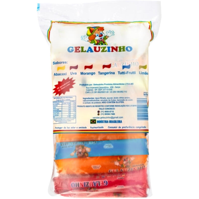 Geladinho Gelauzinho 40x55ml