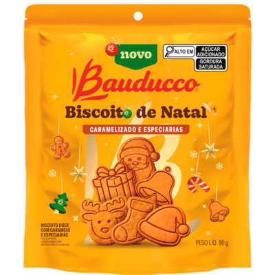 Biscoito de Natal Bauducco Speculoos 90g