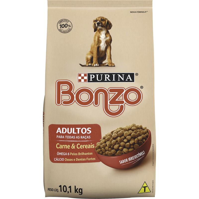 Alimento para Cães Bonzo Carne & Cereais 10,1kg