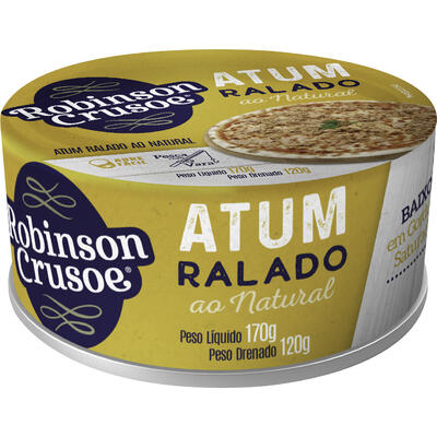 Atum Ralado Robinson Crusoe Natural 120g