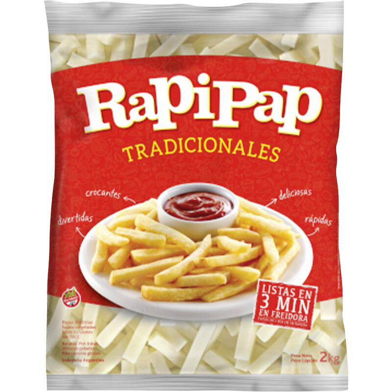 Batata Pré-Frita Rapi Pap Congelada 2kg