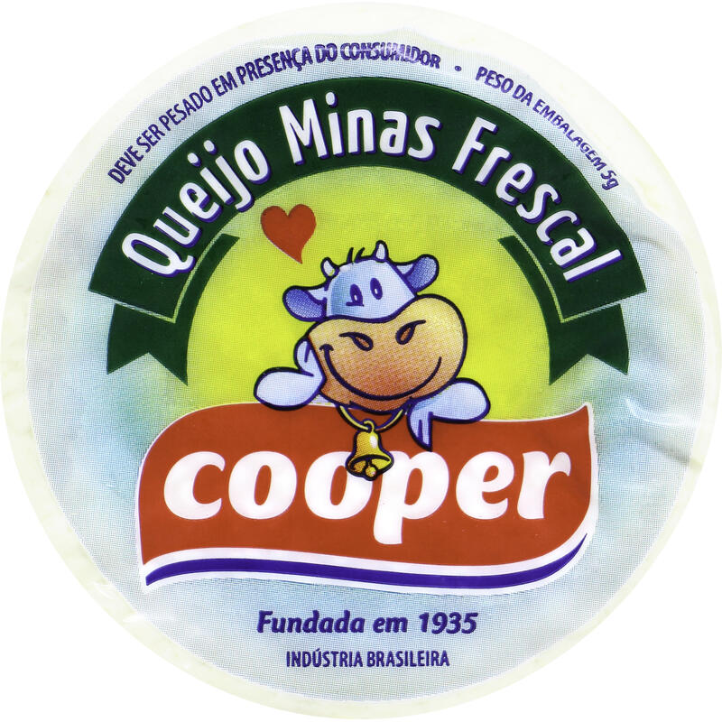 Queijo Minas Frescal Cooper Preço por quilo na peça