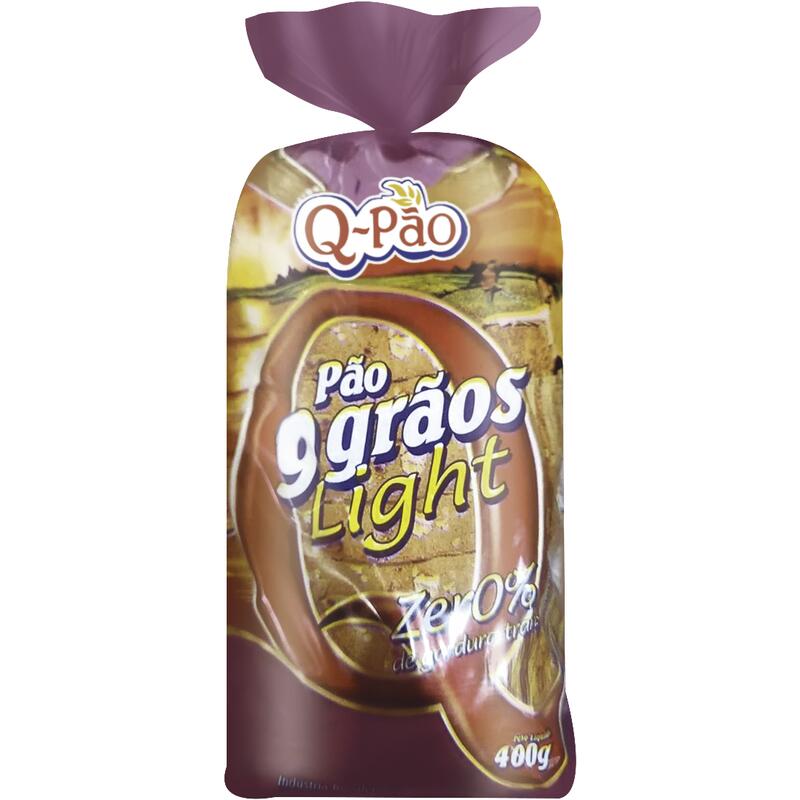 Pão Light Q-Pão 9 Grãos 400g