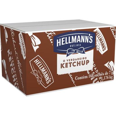 Ketchup Hellmann's Minissachê 168x7g