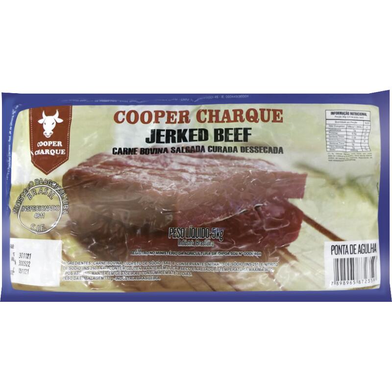 Jerked Beef Cooper Charque Ponta de Agulha 5kg