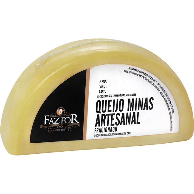 Queijo Minas Artesanal Faz For Preço por quilo no pedaço