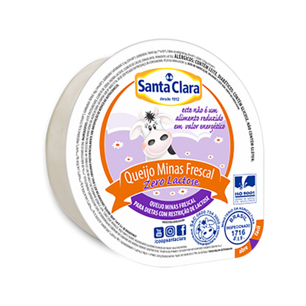 Queijo Santa Clara Minas - Zero Lactose Kg