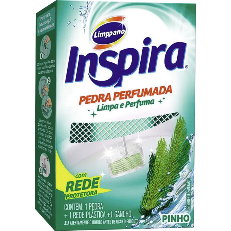 Desodorizador Sanitário Pedra Limppano Pinho 32g