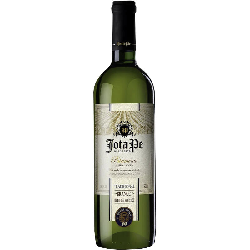 Vinho Branco Brasileiro JOTA PÊ Seco 750ml