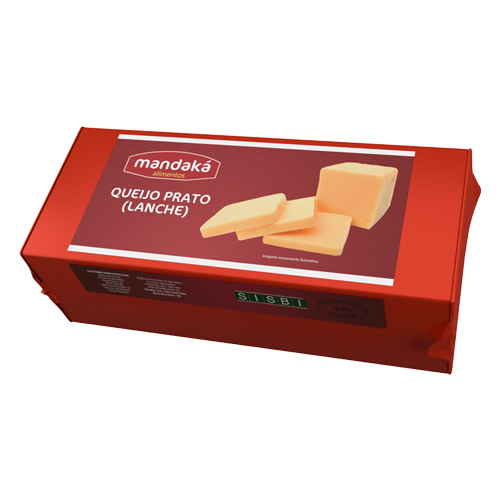 Queijo Mandaká Prato Lanche Kg (aprox 2,54kg)