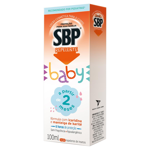 Repelente para Bebê SBP Baby Loção Corporal com Icaridina 100ml