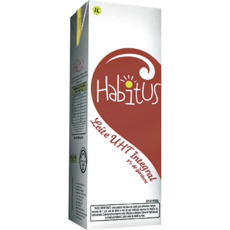 Leite Longa Vida Habitus Integral 1L