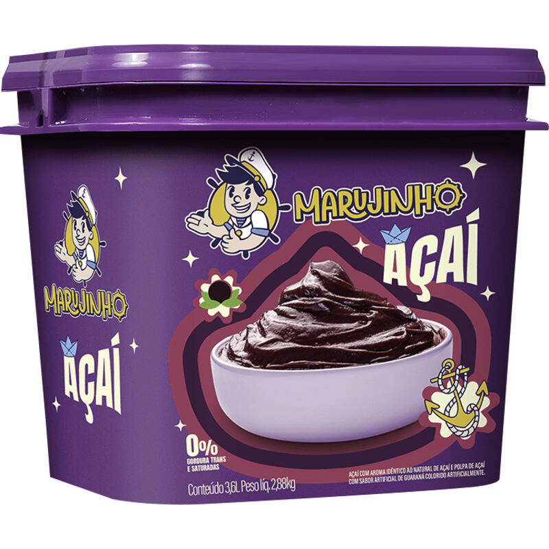 Açaí Marujinho Congelado 3,6kg