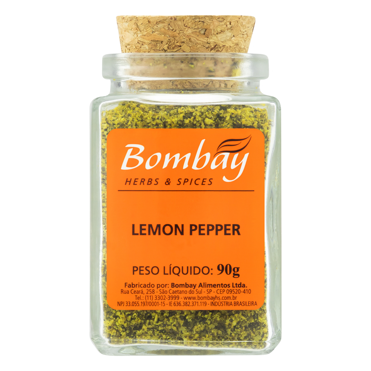 Lemon Pepper Bombay Vidro 90g