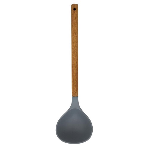 Concha De Silicone Yazi Com Cabo De Madeira 31cm 1 Unidade