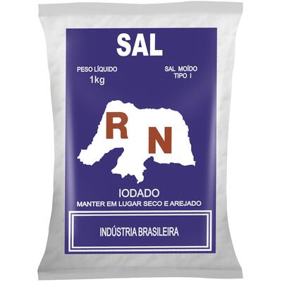 Sal Moído RN Iodado 1kg
