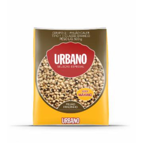 Feijão Fradinho Tipo 1 Urbano Seleção Especial Pacote 500g