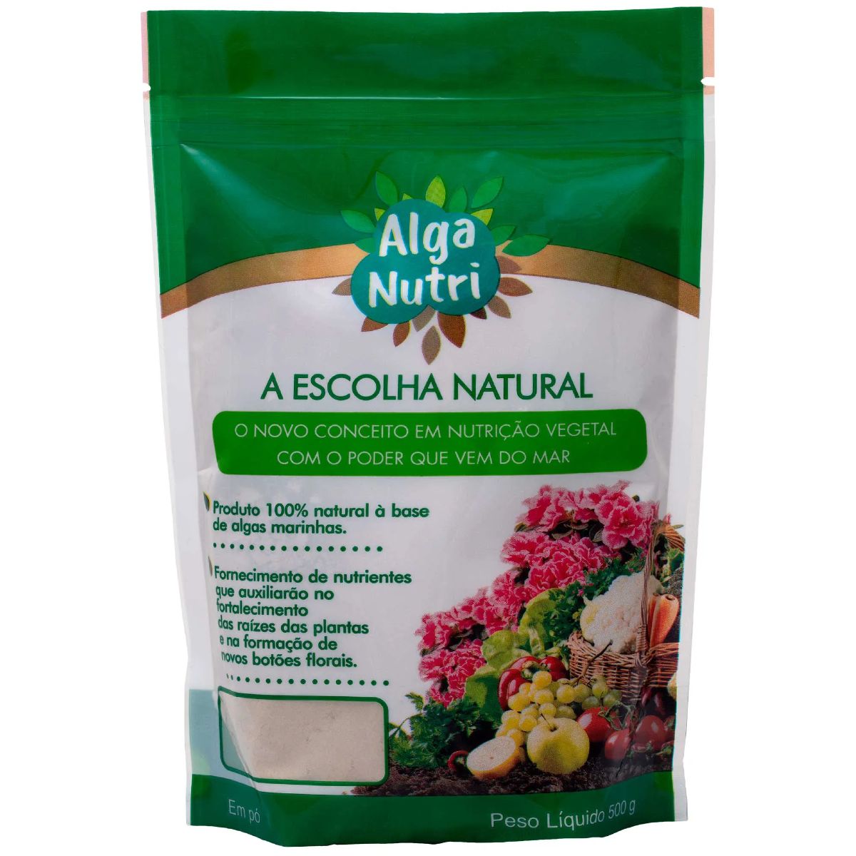 Nutrição Orgânica Farelada Alga Nutri 500g