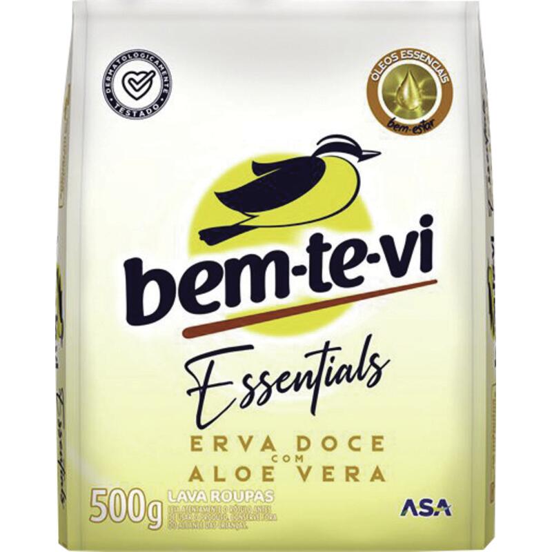 Lava Roupas em Pó Bem Te Vi Erva Doce 500g