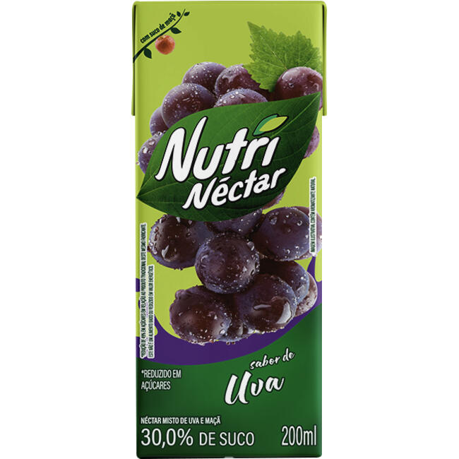 Suco Misto Nutrinéctar Uva e Maçã 200ml