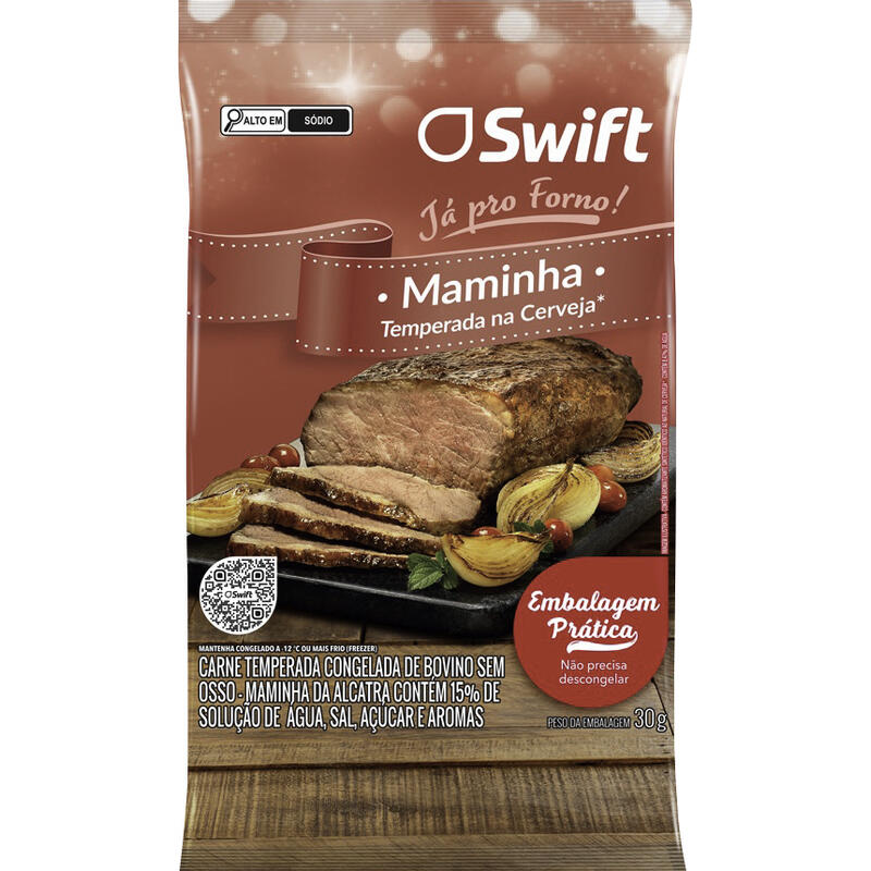 Maminha Temperada na Cerveja Swift Cong Preço por quilo no pct