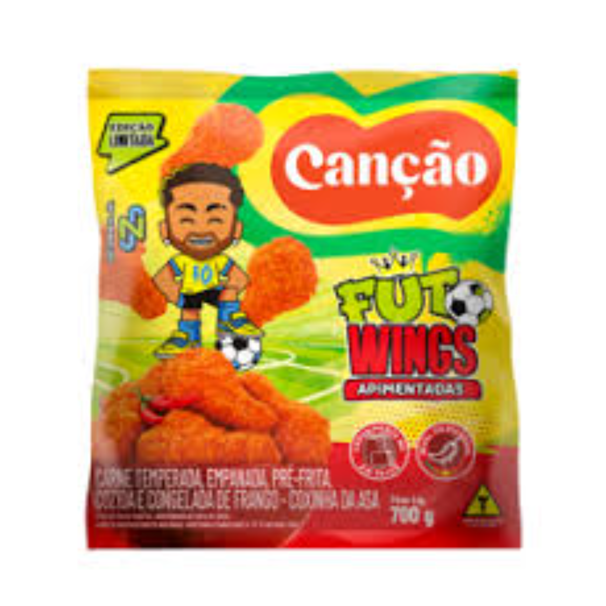 Coxinha da Asa Empanada e Apimentada Fut Wings 700g