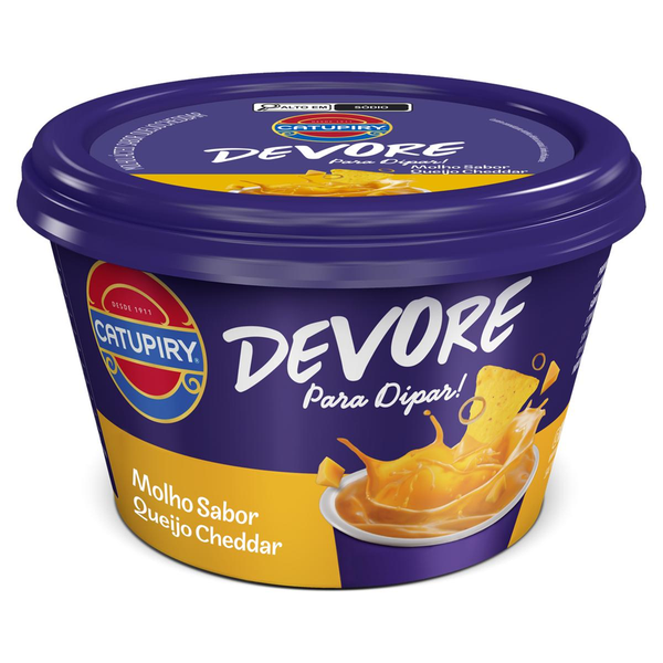 Molho Catupiry 150g - Devore - Cheddar