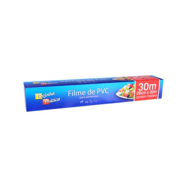 Filme de PVC Cozinha Prática Tam. 28cmx30m