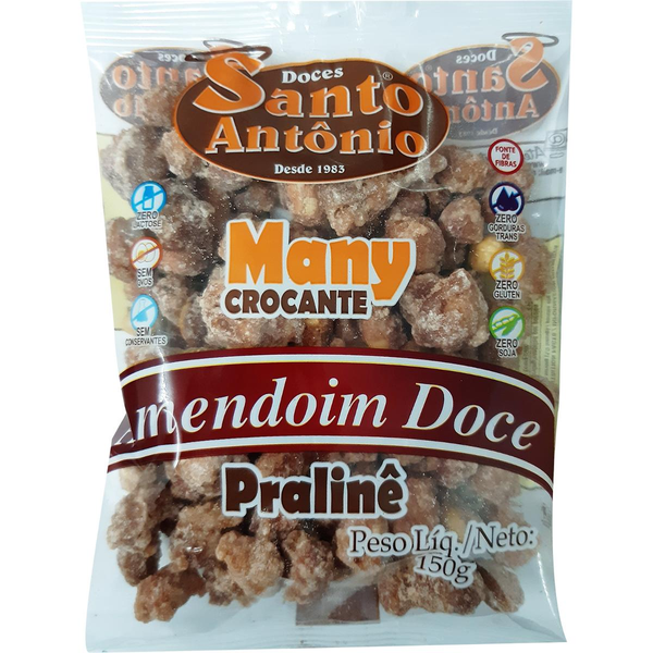 Doce Santo Antônio 150g - Amendoim Crocante - Many