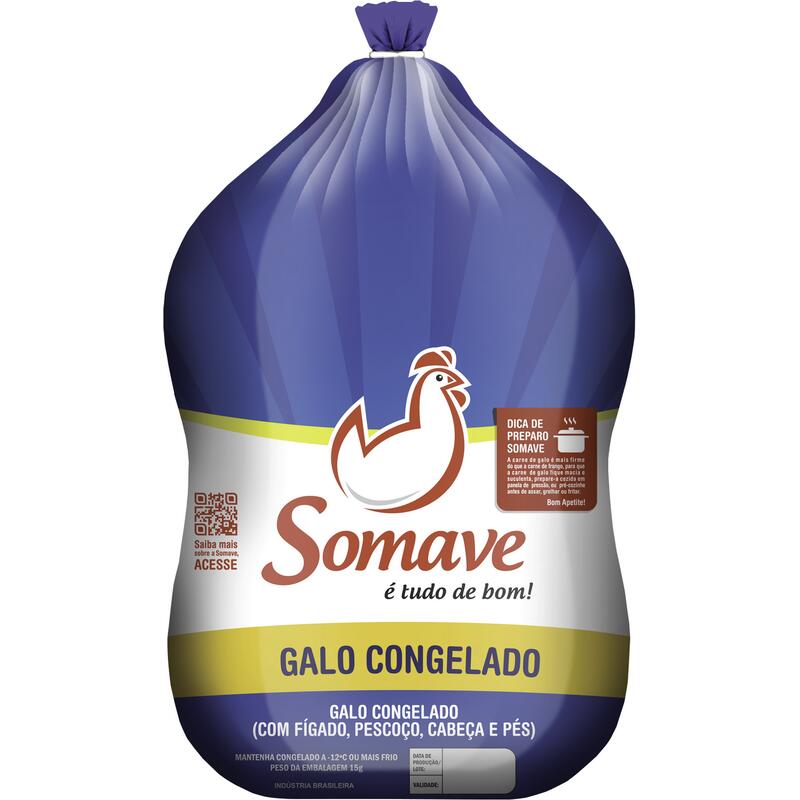 Galo Somave Congelado Preço por quilo na peça