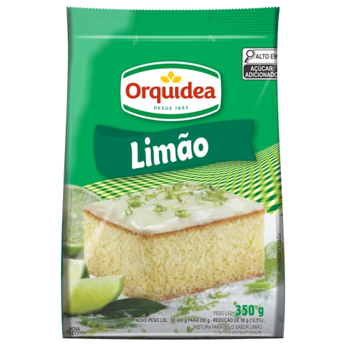 Mistura para Bolo Orquídea Limão 350g