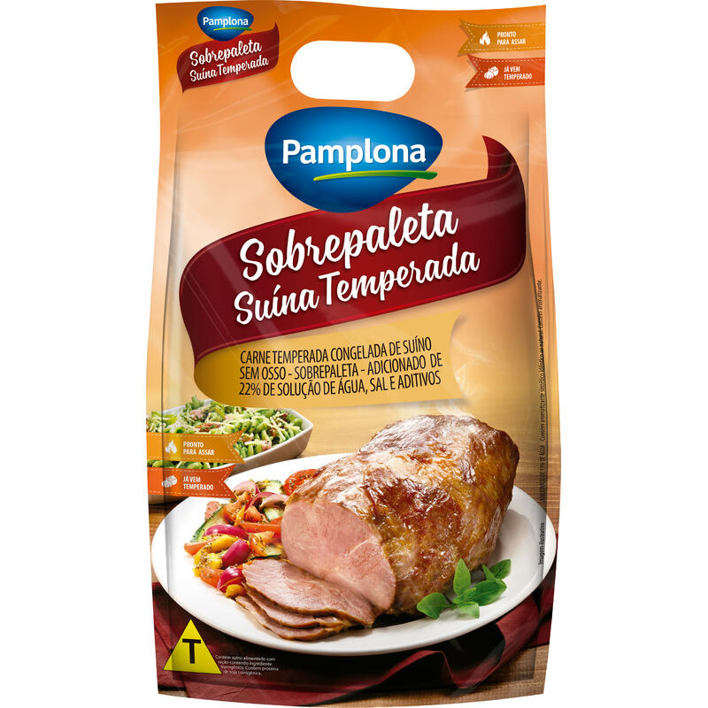 Sobrepaleta Suína Temp Pamplona Cong Preço por quilo na peça