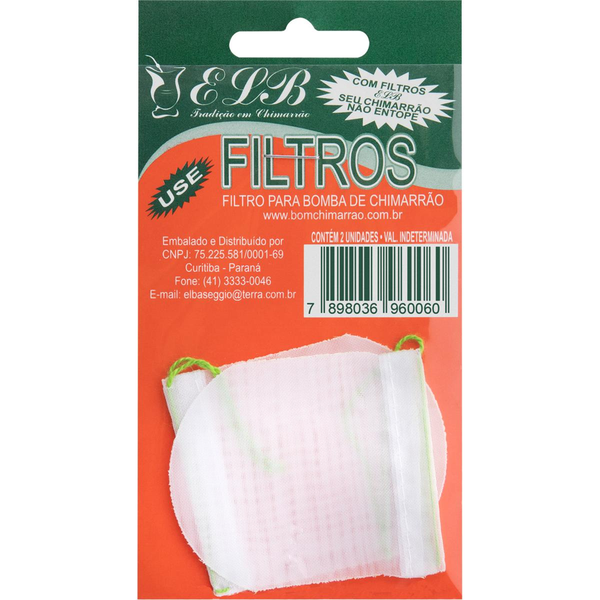 Filtro para Bomba de Chimarrão Elb Com 2 Filtros