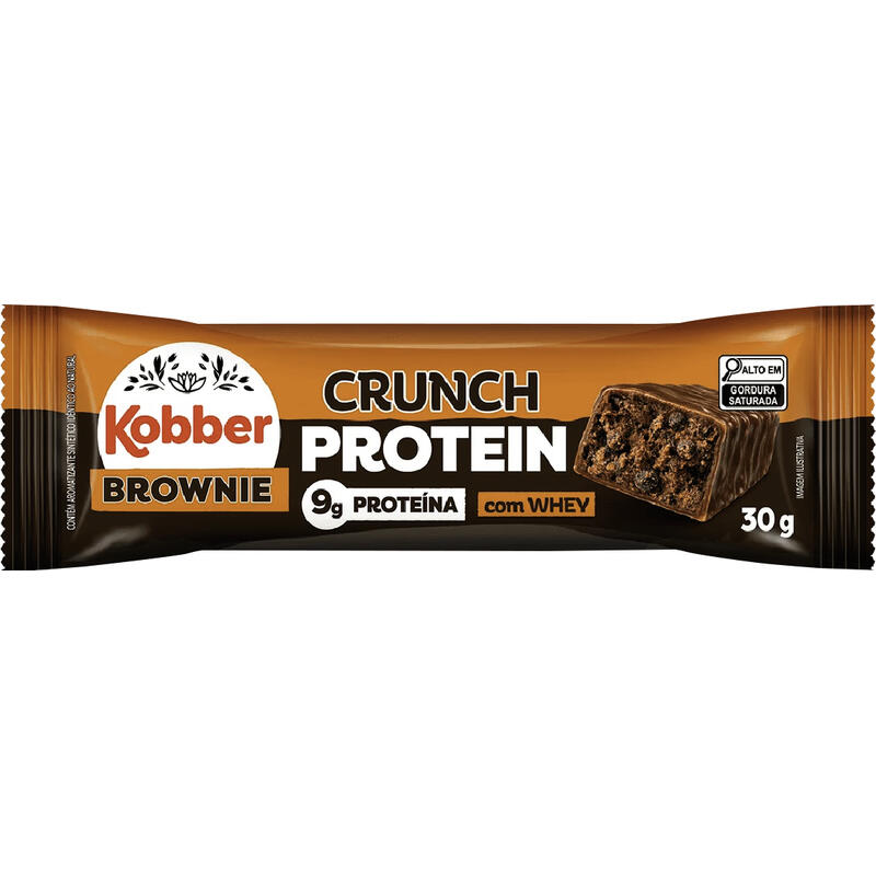 Barra de Proteína Kobber Brownie 30g
