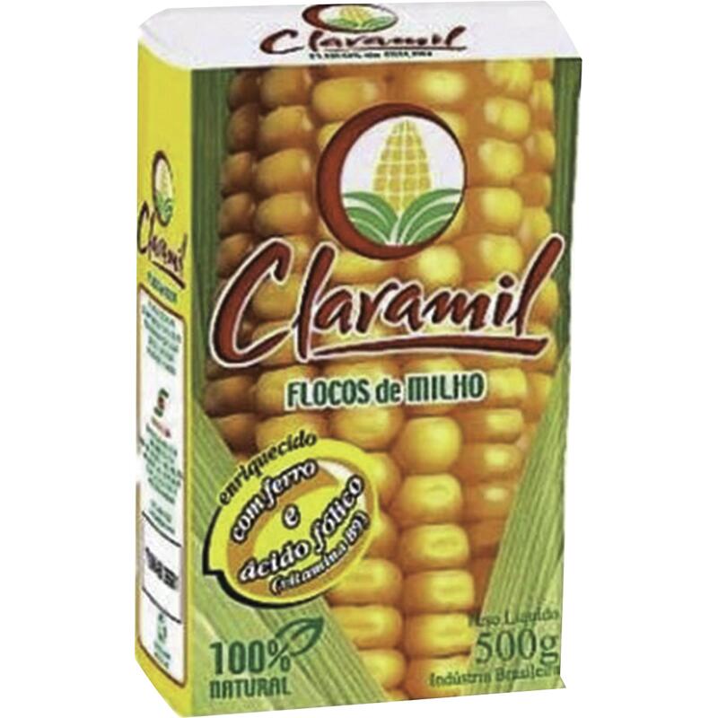 Flocos de Milho Claramil 500g