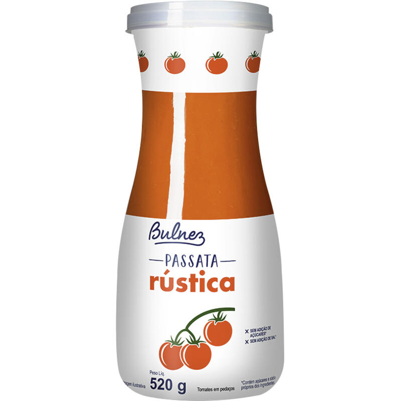 Molho de Tomate Bulnez Passata Rústica 520g