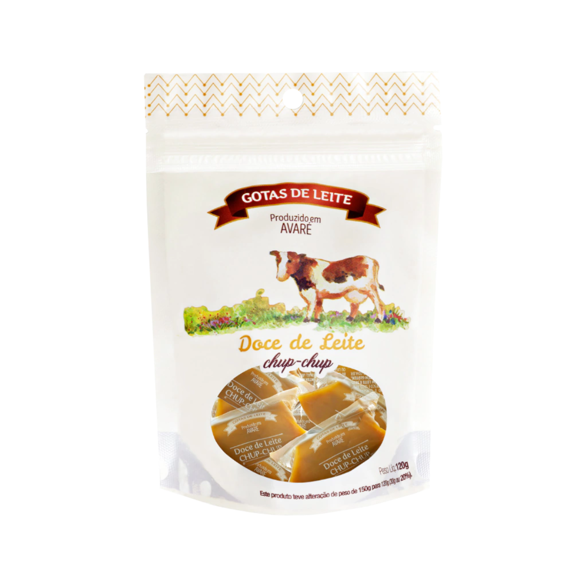 Doce de Leite Avare Chup Chup 120g