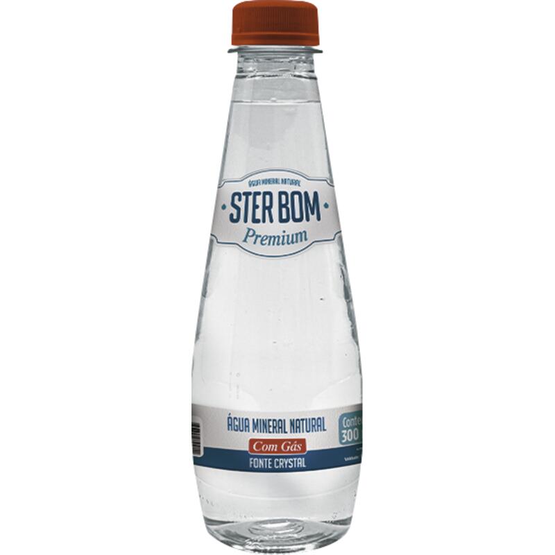 Água Mineral Ster Bom Premium Com Gás 300ml