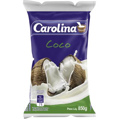 Bebida Láctea Carolina Coco 850g