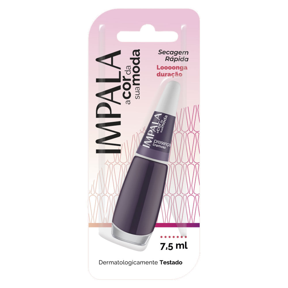 Esmalte IMPALA A Cor da Sua Moda Presença Cremoso 7.5ml