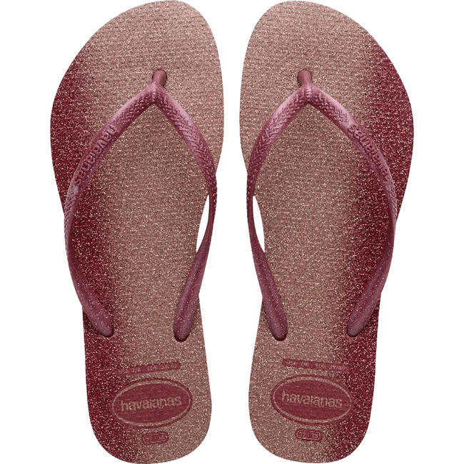 Sandália Feminina HAVAIANAS Slim Gloss 37/38 Rosa