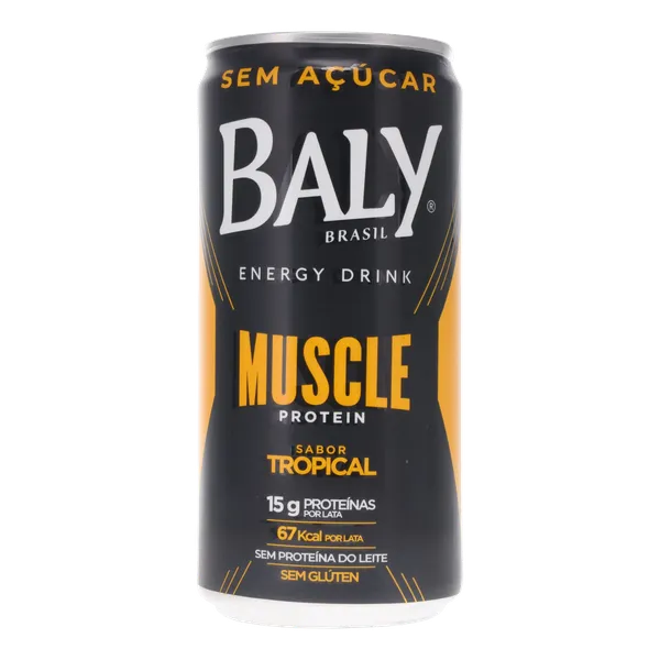 Bebida Energética Baly 250ml - Muscle Tropical - Lata
