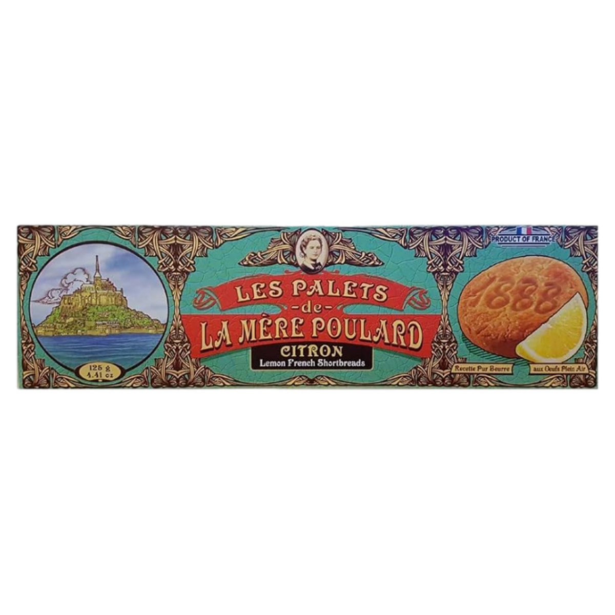 Biscoito Amanteigado Citron La Mére Poulard 125g