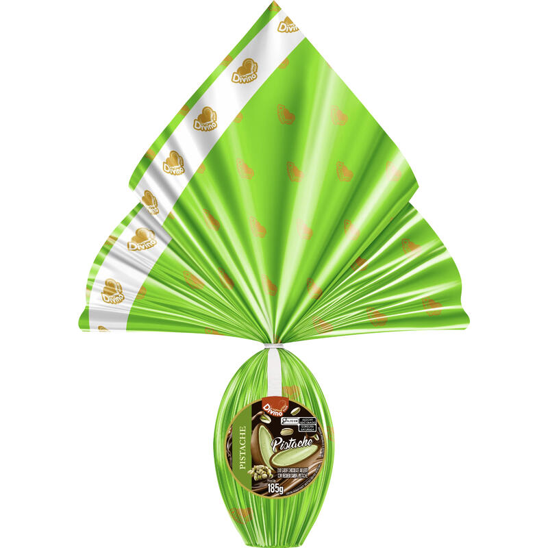 Ovo de Páscoa Divino Pistache 185g