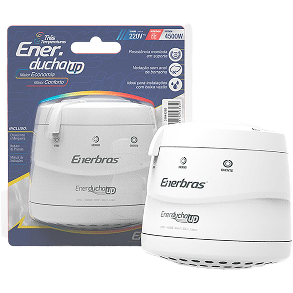 Ducha Enerbras Enerducha 220V - Up - 5500W - Ref. 3102-E/B5
