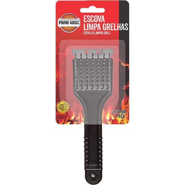 Escova Limpa-grelhas Prime Grill Ref. 16143