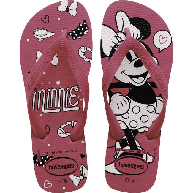 Sandália Disney Havaianas 29/30 Pink Par