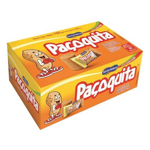 Paçoca Pacoquita Rolha Santa Helena 150g