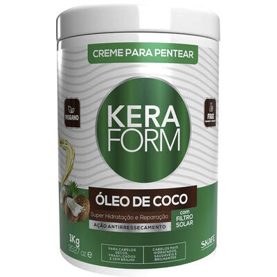 Creme para Pentear Keraform Óleo de Coco 1kg